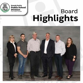 Image of board members in board room